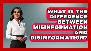 What Is The Difference Between Misinformation And Disinformation? - Moments That Shocked Us