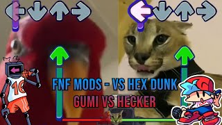 VS Hex Dunk BUT its HECKER vs RED BIRB GUMI - Friday Night Funkin' Custom Animation