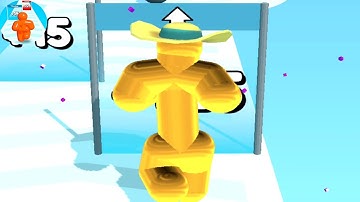 Tall Man Run - All Levels Gameplays Walkthroughs Max lvl #102