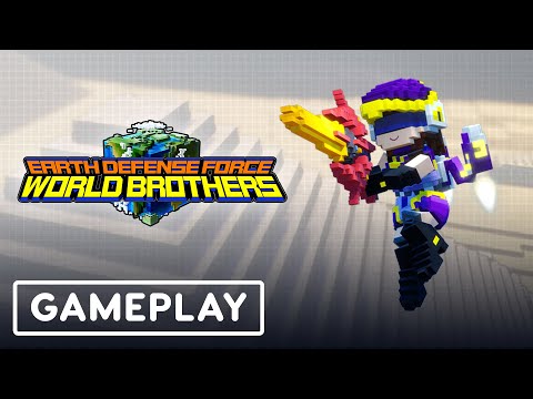 Earth Defense Force: World Brothers - 12 Minutes of Gameplay (Japanese VO) | TGS 2020