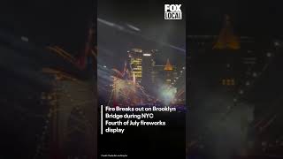 Fire breaks out on the Brooklyn Bridge | FOX 10 Phoenix