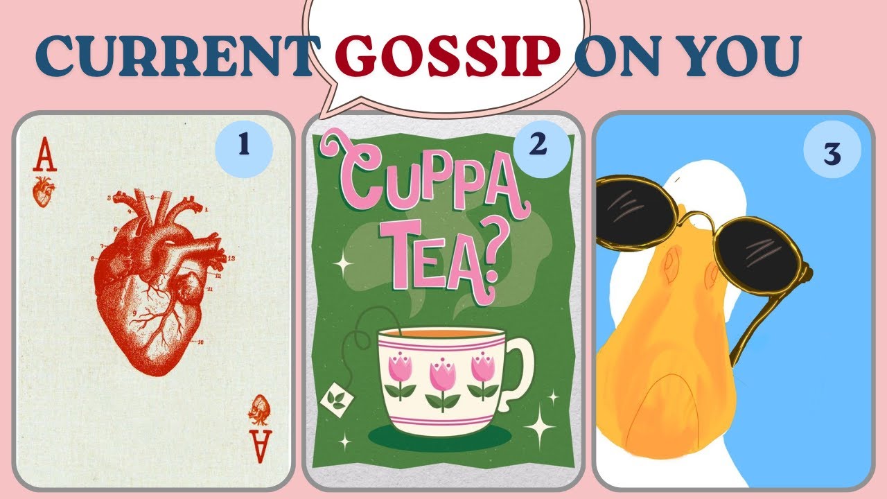 👀🌸CURRENT GOSSIP ON YOU | PICK A CARD READING #tarot #pickacard #spillingthetea