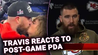 Why Travis Kelce Will Forever “Cherish” His Taylor Swift Post-Game PDA