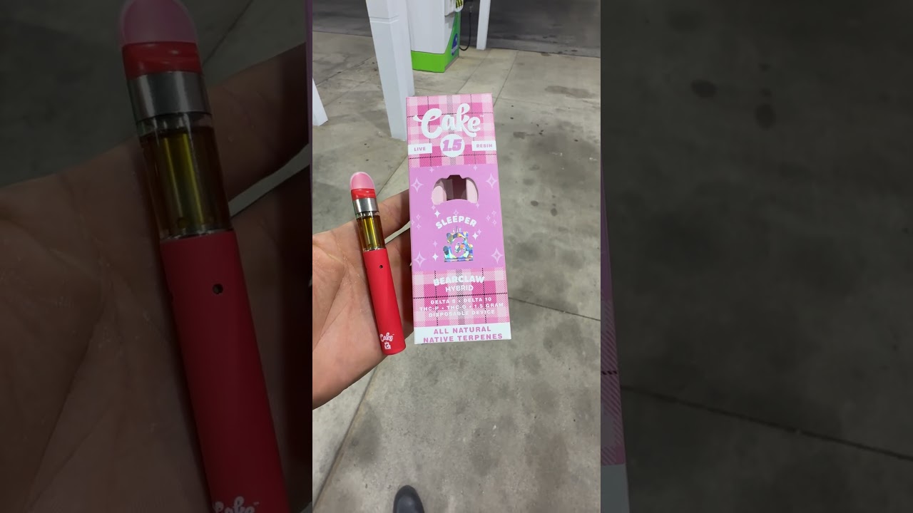 Delta 10 Cake Disposable 🍰 1.5 Gram  |Sleeper Blend| Delta 8 Resellers