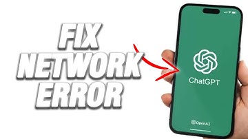How To Fix ChatGPT App Network Error | Easy Quick Solution