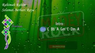 Video thumbnail of "Lagu Raya Rahimah Rahim - Selamat Berhari Raya Chord (Kord & Lirik)"
