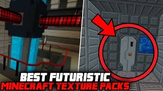 5 Best FUTURISTIC Minecraft TEXTURE PACKS! (1080P HD)