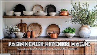 Farmhouse Kitchen Magic : Decorating a Small Country Kitchen,  Vintage & Rustic Touches Net Worth