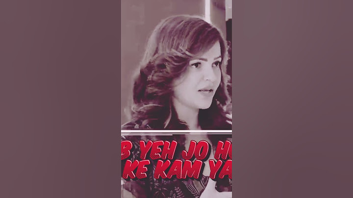 Rubina dilaik. bold and brave.😮