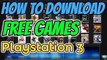 How to download games PS3 Playstation 3 Jailbreak