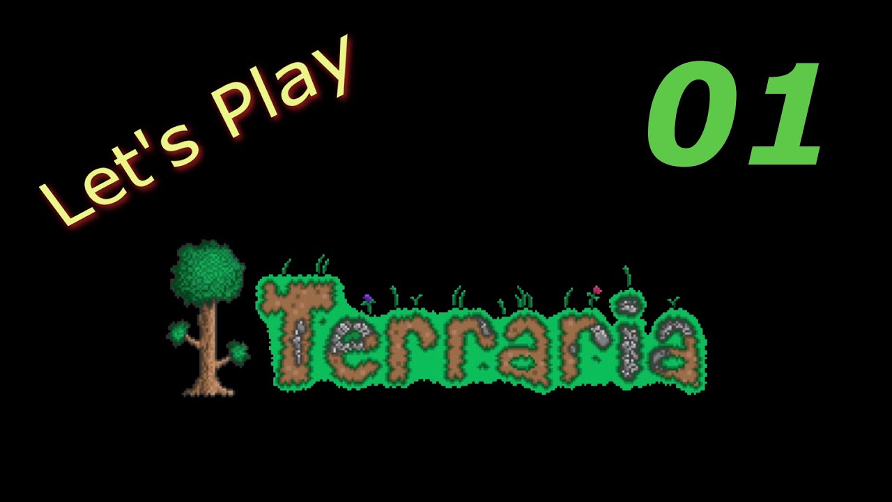 Let's Play Terraria E01: Getting started! - YouTube