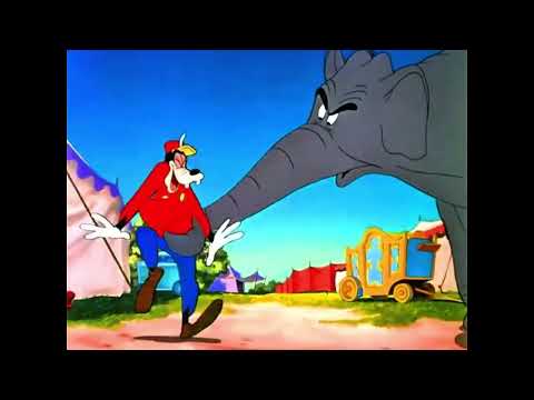 (Original Print) Dolores The Elephant Tickling Goofy: The Sequel For 1 Minute!
