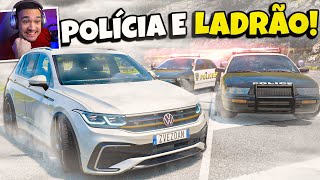 POLÍCIA e LADRÃO DURANTE um NEVOEIRO no BeamNG.drive Multiplayer screenshot 5