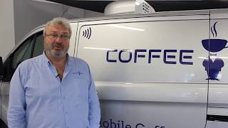 Mobile Coffee Van Walkaround - Coffee Blue