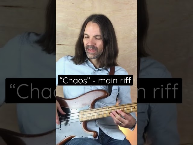 “Chaos” - main riff