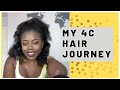 MY NATURAL HAIR JOURNEY | FROM RELAXED TO TEXLAXED | TYPE 4 HAIR