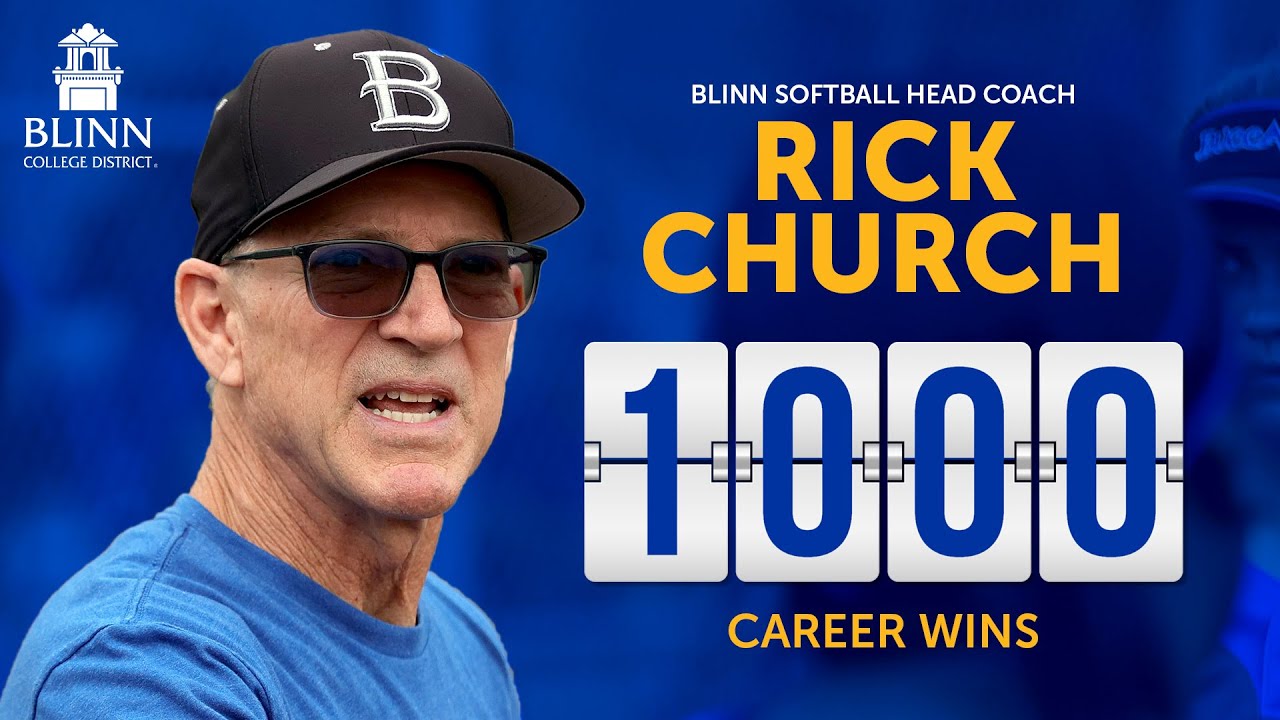 Blinn softball coach earns 1,000th victory