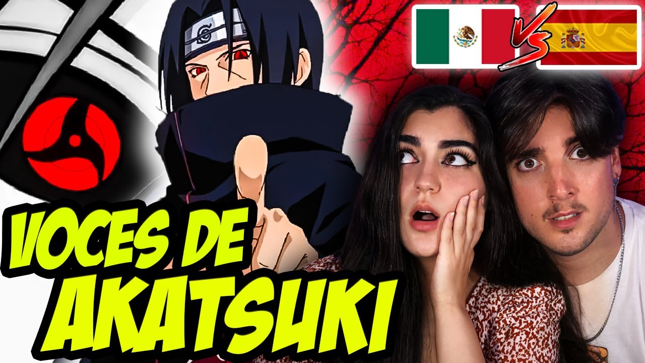 🇪🇸 ESPAÑOLES REACCIONAN A NARUTO 🇲🇽  DOBLAJE LATINO🔥🤯LA VOZ DE LOS AKATSUKI!!😮🔥ÉPICO🔥