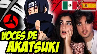 🇪🇸 SPANISH PEOPLE REACT TO NARUTO 🇲🇽 LATIN AMERICAN DUBBING 🔥🤯 THE VOICE OF THE AKATSUKI!! 😮🔥 EPIC 🔥
