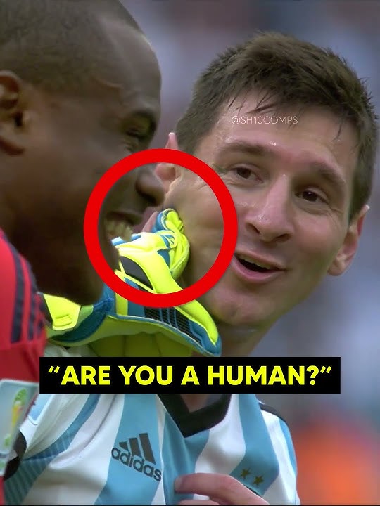 Rare Messi Moments