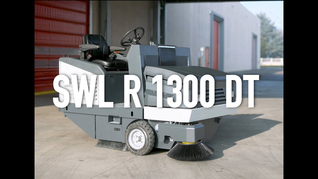 BARREDORA OPERADOR A BORDO LAVOR SWL R 1300 DT - Tutorial
