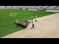 Hybridgrass Implementation for the 2020 UEFA Champions League Final