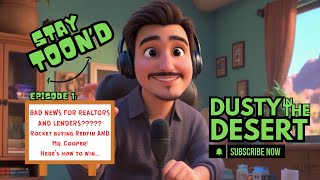 ROCKET COMPANIES BUYING REDFIN & MR COOPER: Bad News for Realtors & Lenders?? STAY TOON'd Episode 1