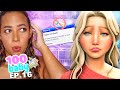 Triplés, Fausse Couche et Major de Promo | 100 BABY CHALLENGE SIMS 4 | EP 16