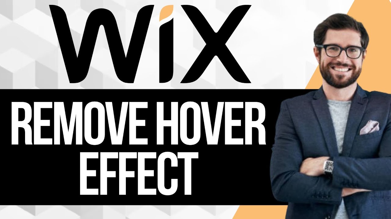 How to Remove Hover Effect in Wix - YouTube