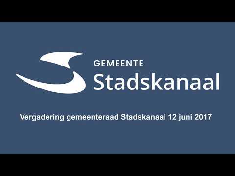 Raadsvergadering 12 juni 2017