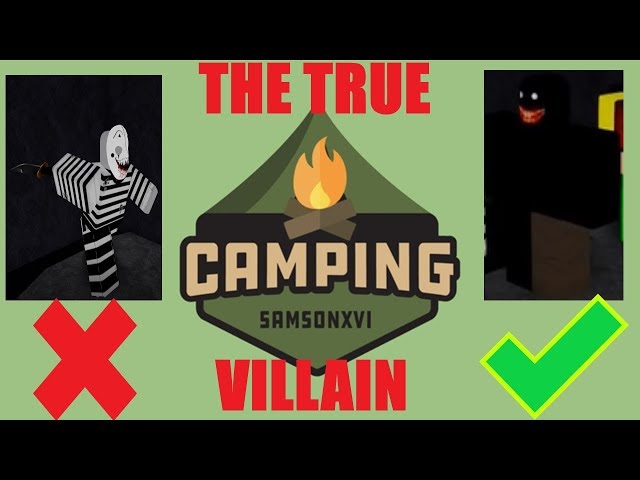 The True Villain Of Camping Camping Theory Roblox - hotel camping 3 secret ending3rd ending roblox