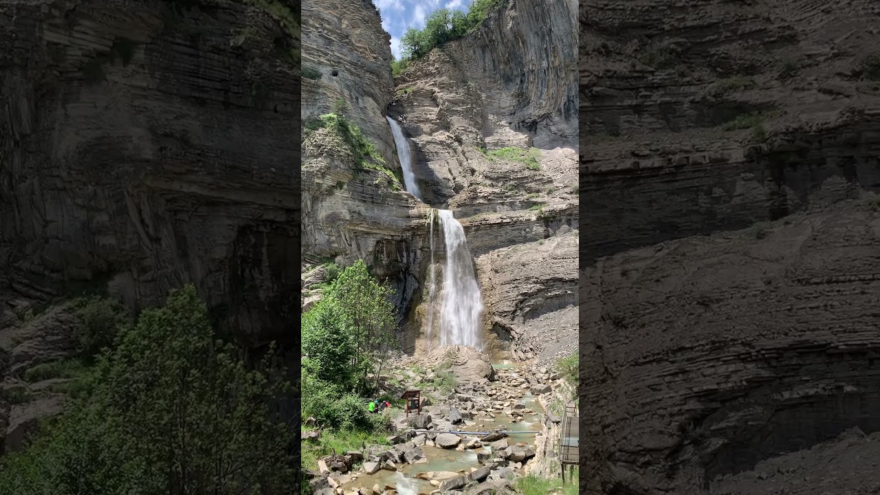 Cascada del Sorrosal en Broto (Huesca)