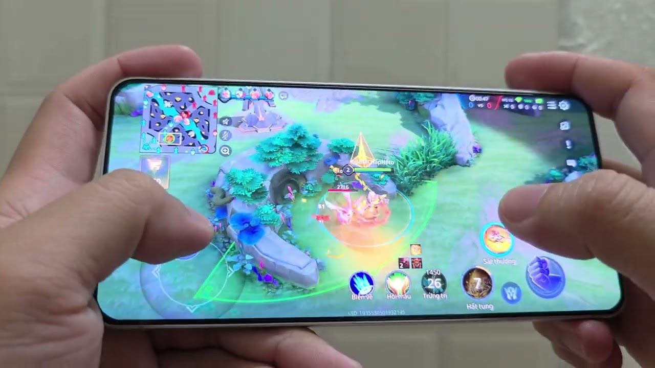 Samsung Galaxy S25 Edge Chính Hãng . Bản 12gb Ram . Chính Thức Max Setting 90 Fps Liên Quân Mobile