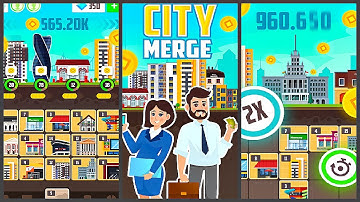 City Merge - idle building business strategy (Early Access) (Gameplay Android)