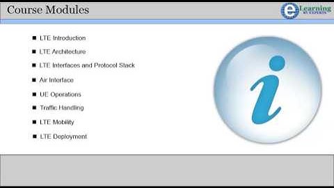 1 LTE Course Introduction