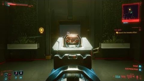 Cyberpunk 2077 BUGS - Guy in the elevator