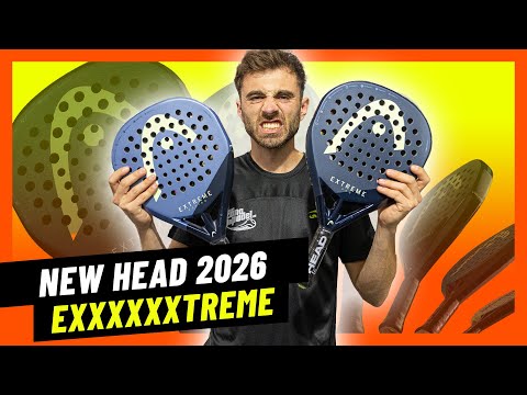 New HEAD EXTREME 2026 Collection The Most Powerful HEAD 2026 Padel Rackets