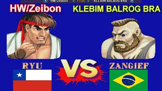 Street Fighter II': Champion Edition - HW/Zeibon vs KLEBIM BALROG BRA FT10