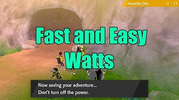 Isle of Armor | Fast and Easy Watts | Pokemon Sword and Shield