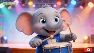 Animal Band Music Show 🎵 | Funny Kids Animation Story#AnimalBand #MusicPerformance