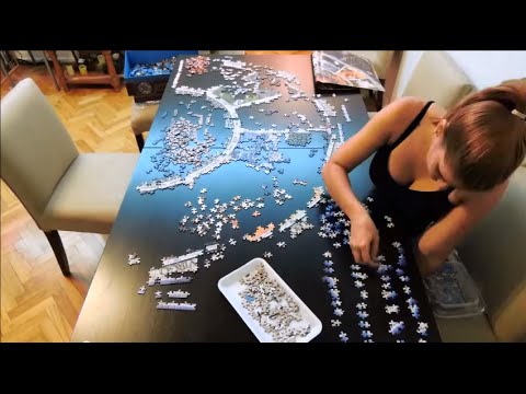 Ravensburger Astrology 9000 pieces puzzle - Time lapse