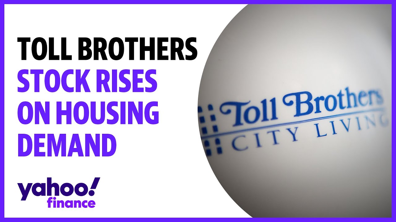 Toll Brothers stock rises on housing demand YouTube