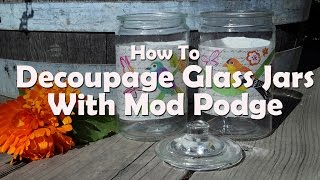 How to Mod Podge on Glass in 6 Simple Steps