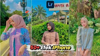 FREE 50   PRESET LIGHTROOM TERBARU 2023 | IPhone Filter Preset Lightroom | PRESET LIGHTROOM