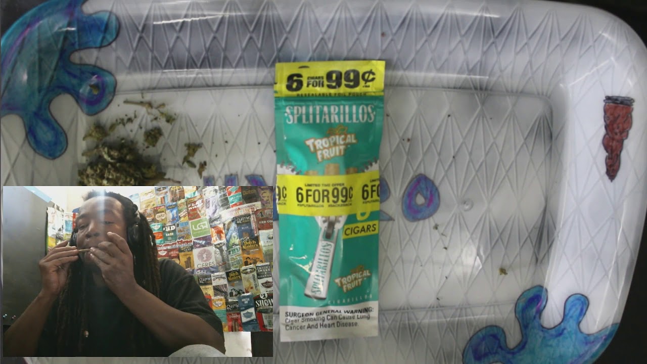 Certified Pothead - Blunt Review - Splitarillo Tropical Fruit