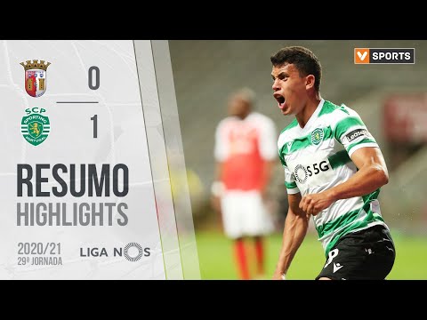 Braga Sporting Lisbon Goals And Highlights