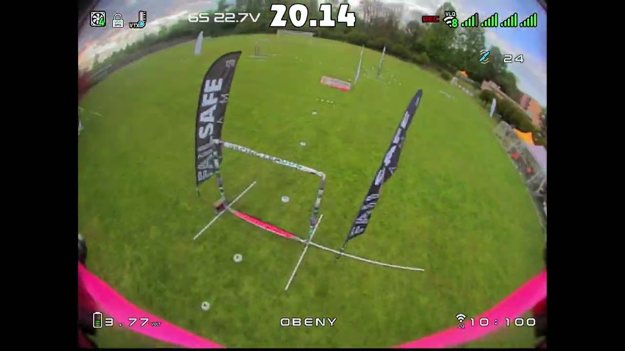 FPV Drone racing - 28th April 2024 SDRL race 1 (3rd place)