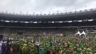 Gemuruh lantunan yalal waton di GBK #HarlahMuslimatNUke73