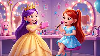 😱💄Rumi &amp; Mira’s First Makeup &amp;Catwalk!A Magical Journey Into Confidence,Dreams &amp; Shining Spotlight🌈💖
