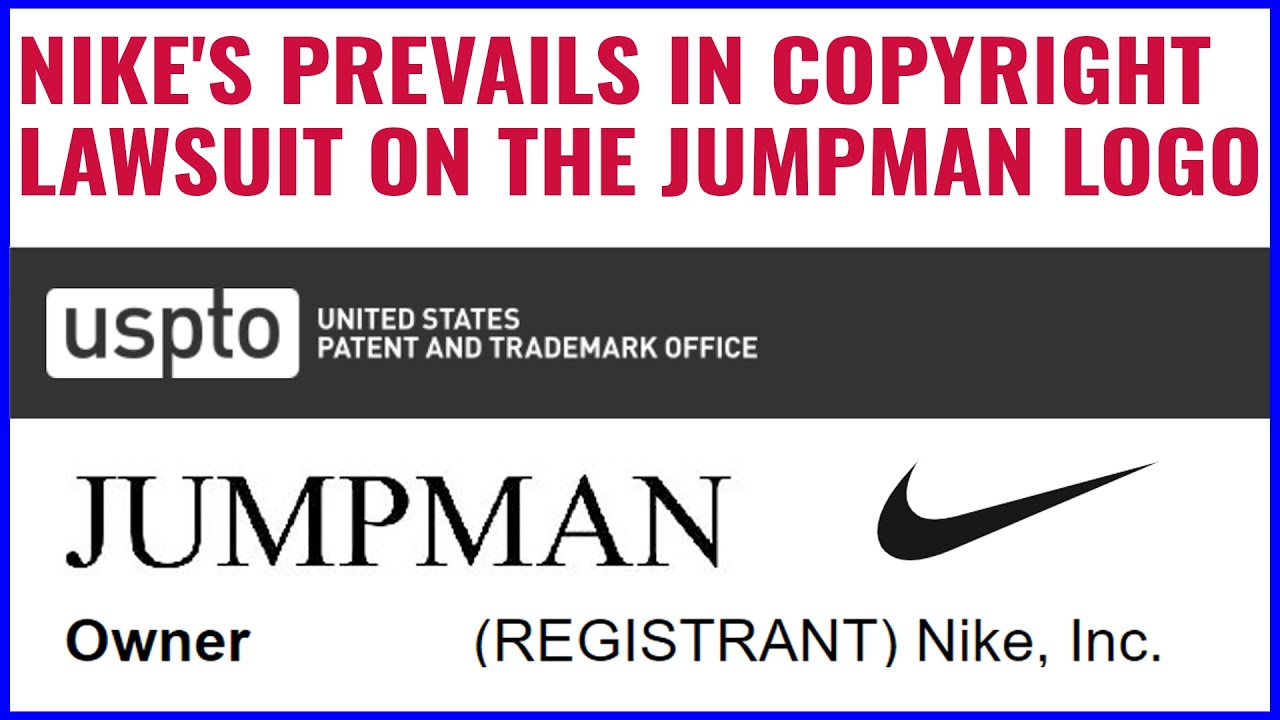 legación Cromático Dureza Nike's Prevails in Copyright Lawsuit on the JUMPMAN Logo - YouTube